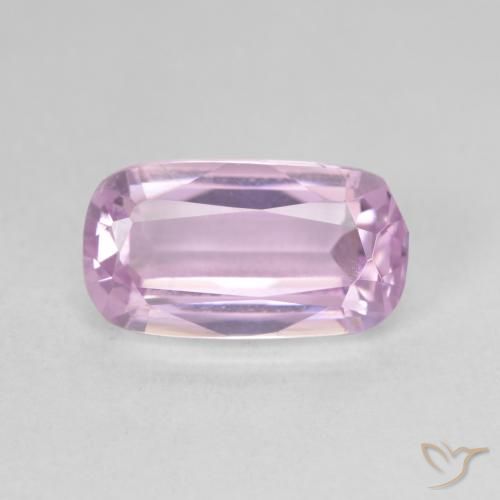 5.43ct Natural Púrpura violeta rosáceo Kunzita, Forma Cojín, VVS-VS
