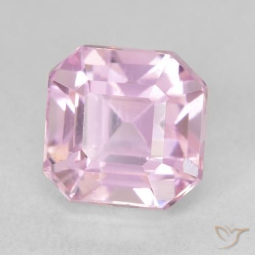 Kunzita Púrpura claro natural de 3.99 ct, Corte Octágono / Esmeralda, VVS-VS