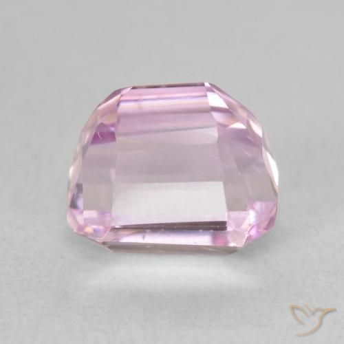 Kunzita Púrpura violeta rosáceo natural de 2.20 ct, Corte Octágono / Esmeralda, VVS-VS