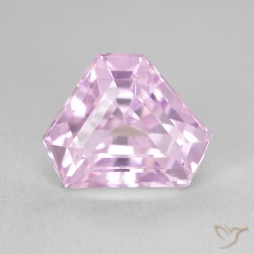 5.73ct Natural Púrpura violeta rosáceo Kunzita, Elegante, VVS-VS