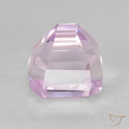 Kunzita Tono rosado cereza natural de 2.09 ct, Corte Octágono / Esmeralda, VVS-VS