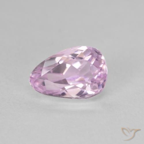 2.13ct Natural Tono rosado cereza Kunzita, En forma de pera, VVS-VS