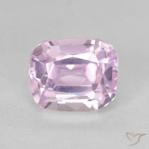 2.60ct Natural Rosado medio Kunzita, Forma Cojín, VVS-VS