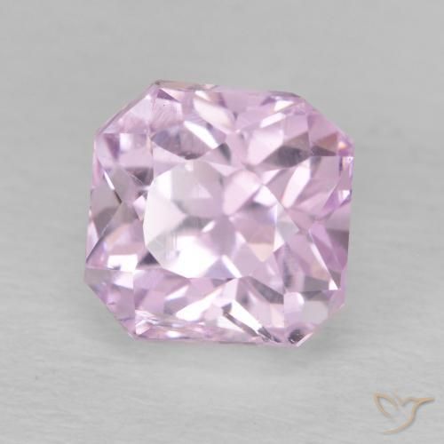 Kunzita Tono rosado cereza natural de 2.46 ct, Corte Octágono / Esmeralda, VS