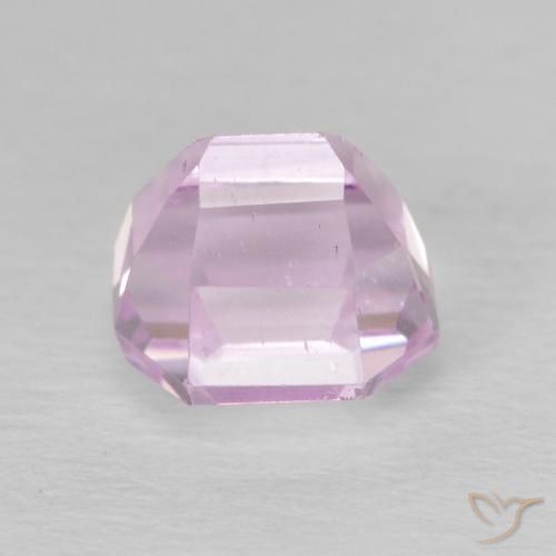 Kunzita Rosado claro natural de 3.02 ct, Corte Octágono / Esmeralda, VS