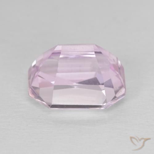 Kunzita Rosado claro natural de 5.19 ct, Corte Octágono / Esmeralda, VS