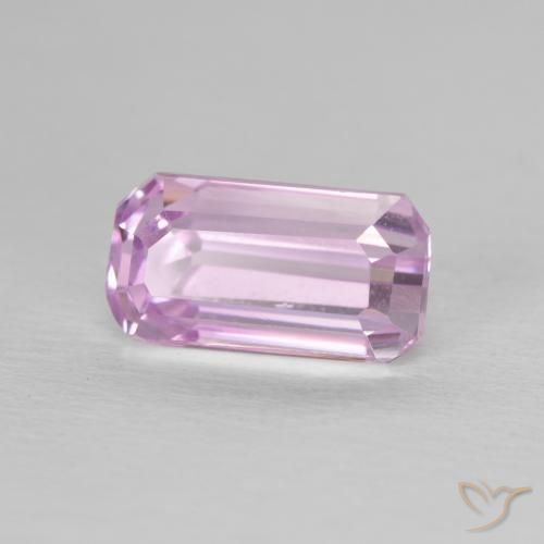 Kunzita Rosado medio natural de 2.62 ct, Corte Octágono / Esmeralda, VS