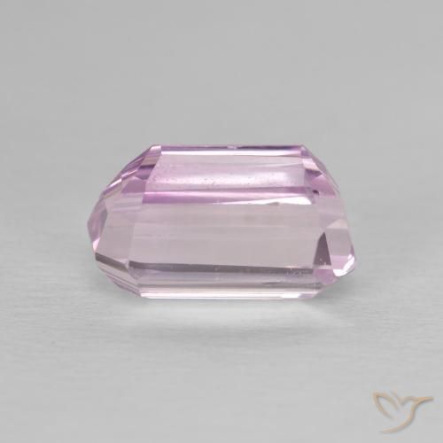 Kunzita Rosado medio natural de 2.62 ct, Corte Octágono / Esmeralda, VS