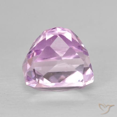 Kunzita Rosado púrpura real natural de 3.08 ct, Corte Octágono / Esmeralda, VS