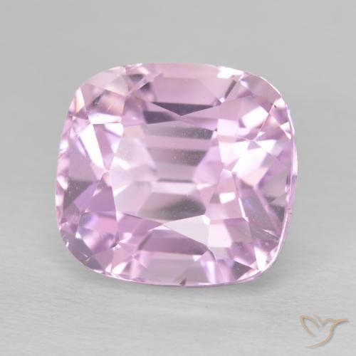 Kunzita Rosado púrpura natural de 6.03 ct, Forma Cojín, VS