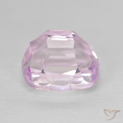 Kunzita Tono rosado cereza natural de 6.91 ct, Forma Cojín, VS