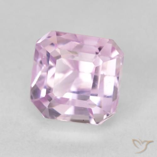 Kunzita Medium Light-Pink natural de 1.83 ct, Corte Octágono / Esmeralda, VVS