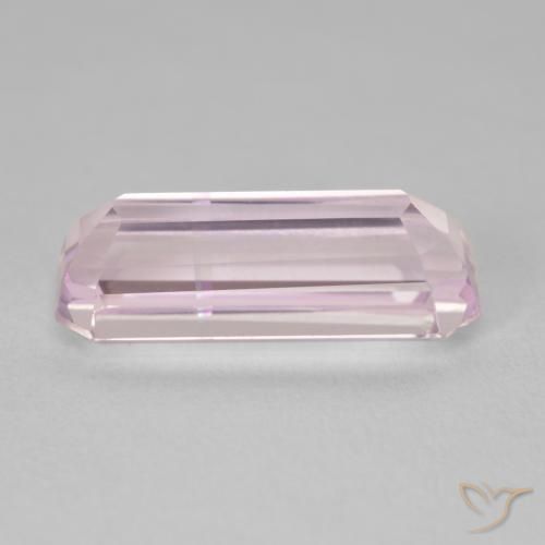 Kunzita Rosado claro natural de 7.05 ct, Corte Octágono / Esmeralda, VVS