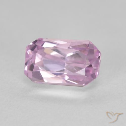 Kunzita Rosado medio natural de 2.52 ct, Corte Octágono / Esmeralda, VVS-VS