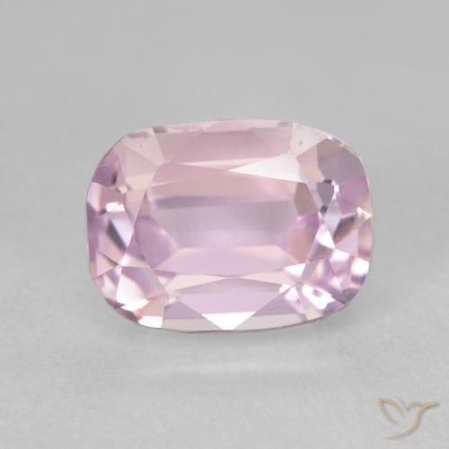 3.84ct Natural Rosado claro Kunzita, Forma Cojín, VVS