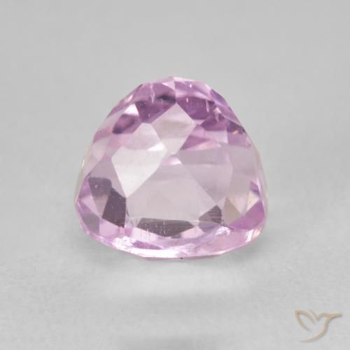 Kunzita Rosado muy claro natural de 2.39 ct, Forma Cojín, VVS