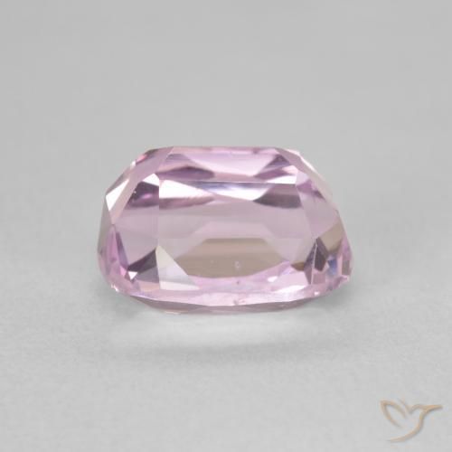 Kunzita Rosado cereza natural de 3.70 ct, Forma Cojín, VVS