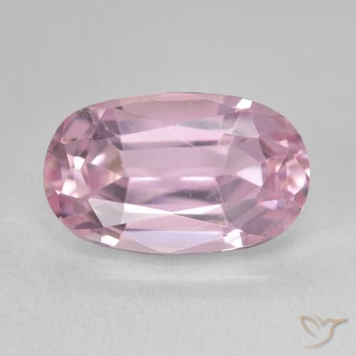 10.04ct Natural Rosado claro Kunzita, Ovalada, VVS-VS