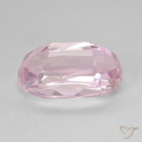 Kunzita Rosado claro natural de 10.04 ct, Ovalada, VVS-VS