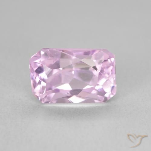 2.81ct Natural Púrpura medio Kunzita, corte esmeralda, VVS-VS