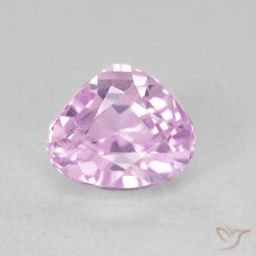 2.40ct Natural Púrpura medio Kunzita, En forma de pera, VVS-VS