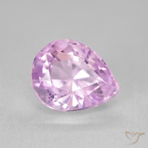 Kunzita Púrpura medio natural de 3.68 ct, En forma de pera, VVS-VS