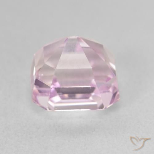 Kunzita Púrpura claro natural de 3.77 ct, Corte Octágono / Esmeralda, VVS-VS