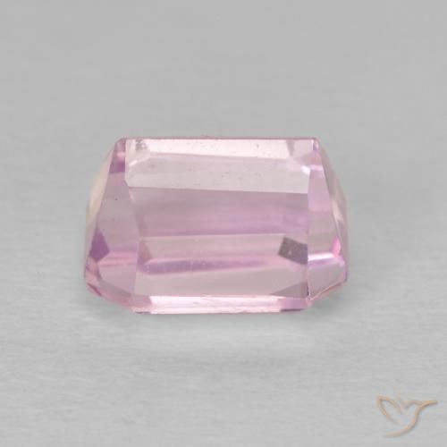 Kunzita Rosado muy claro natural de 3.02 ct, Corte Octágono / Esmeralda, VVS-VS