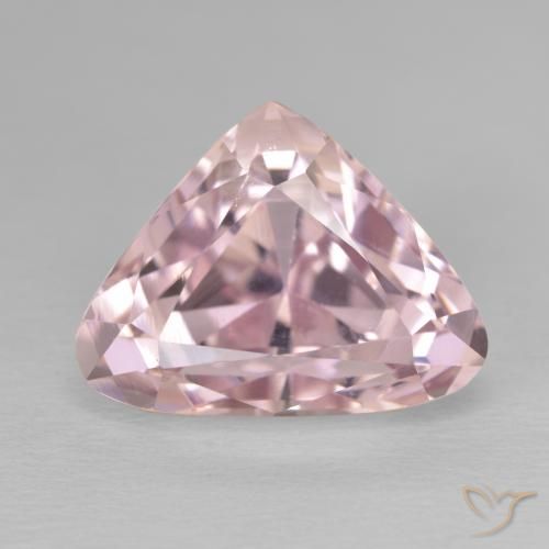 14.35ct Natural Rosado claro Kunzita, Trillón, VVS-VS