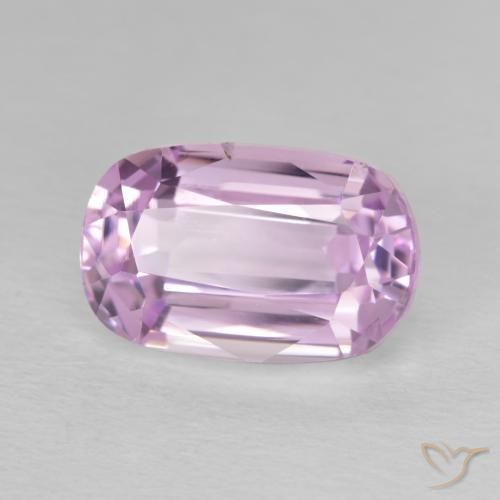 Kunzita Tono rosado cereza natural de 7.83 ct, Ovalada, VVS-VS