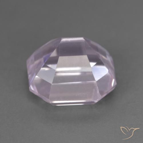 Kunzita Rosado lavanda claro natural de 6.38 ct, Corte Octágono / Esmeralda, VVS-VS