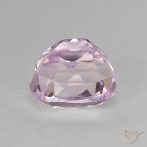 Kunzita Rosado Bubblegum natural de 4.87 ct, Ovalada, VVS-VS