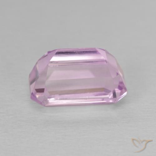 Kunzita Rosado medio natural de 4.05 ct, Corte Octágono / Esmeralda, VVS-VS