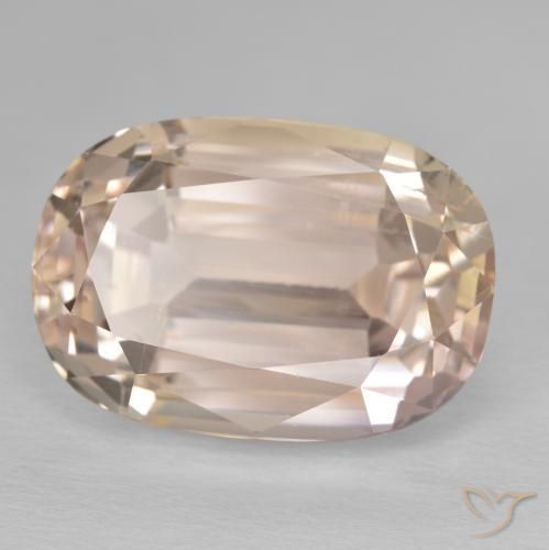 Kunzita Rosado medio natural de 27.85 ct, Ovalada, VVS-VS