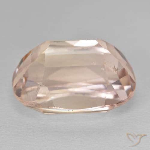 Kunzita Rosado medio natural de 27.85 ct, Ovalada, VVS-VS