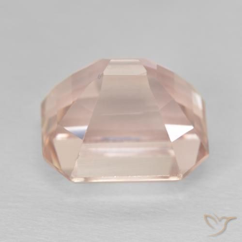 Kunzita Rosado medio natural de 11.86 ct, Corte Octágono / Esmeralda, VS