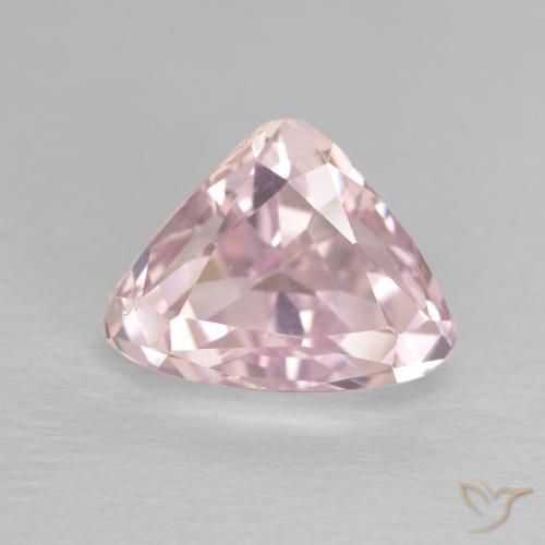 4.60ct Natural Rosado medio Kunzita, Trillón, VS