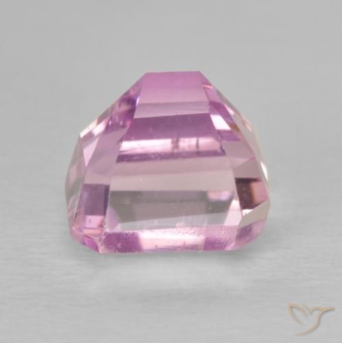 Kunzita Rosado claro natural de 2.49 ct, Corte Octágono / Esmeralda, VS