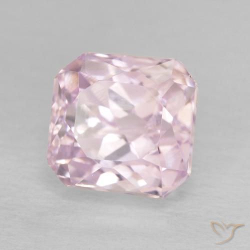 Kunzita Rosado claro natural de 2.48 ct, Corte Octágono / Esmeralda, VS