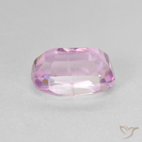 Kunzita Rosado medio natural de 4.10 ct, Ovalada, VS