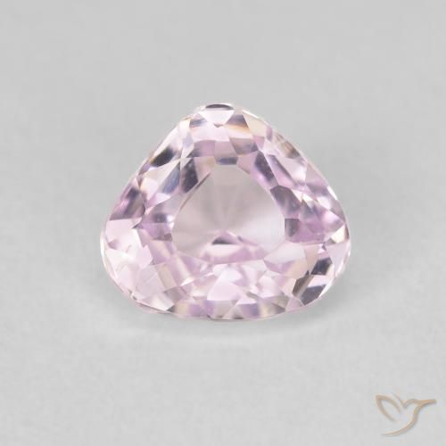 1.76ct Natural Rosado claro Kunzita, En forma de pera, VVS