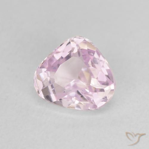 Kunzita Rosado claro natural de 1.76 ct, En forma de pera, VVS