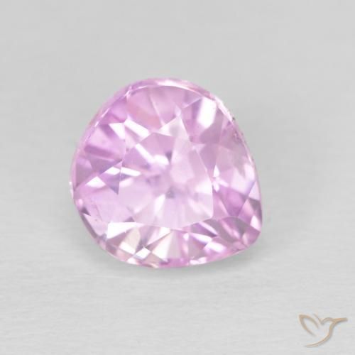 Kunzita Rosado muy claro natural de 3.38 ct, En forma de pera, VS