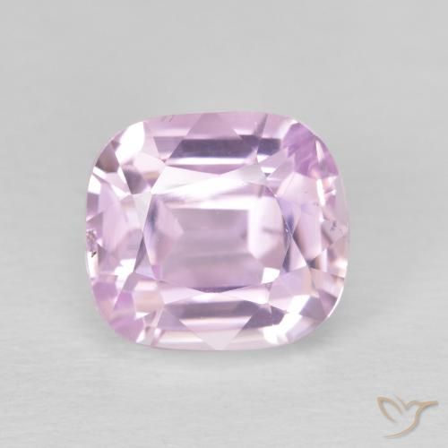 4.56ct Natural Rosado medio Kunzita, Forma Cojín, VS
