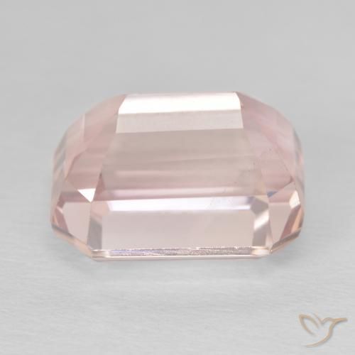 Kunzita Rosado claro natural de 13.23 ct, Corte Octágono / Esmeralda, VS