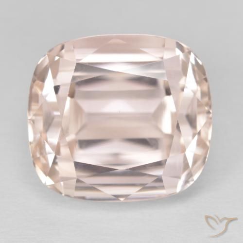 19.63ct Natural Rosado claro Kunzita, Forma Cojín, VVS-VS