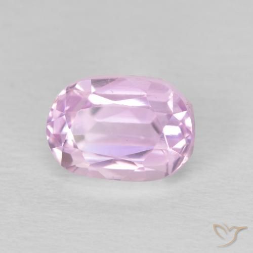 Kunzita Rosado claro natural de 2.53 ct, Forma Cojín, VS