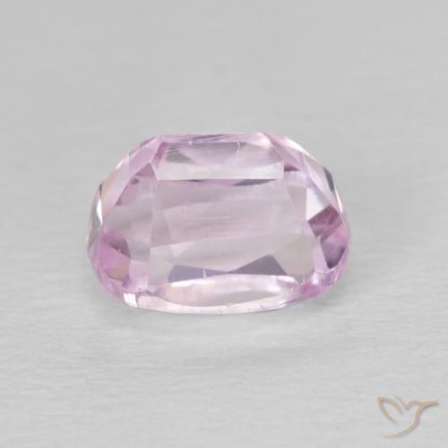 Kunzita Rosado claro natural de 2.53 ct, Forma Cojín, VS