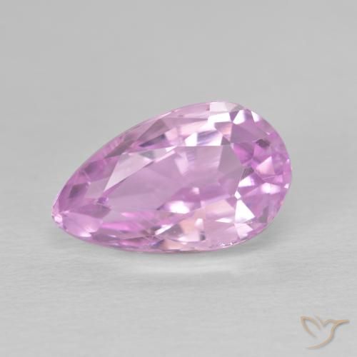 4.50ct Natural Tono rosado cereza Kunzita, En forma de pera, VS