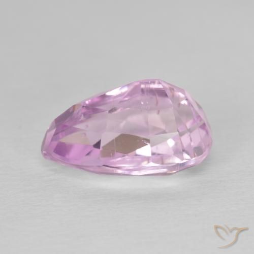 Kunzita Tono rosado cereza natural de 4.50 ct, En forma de pera, VS